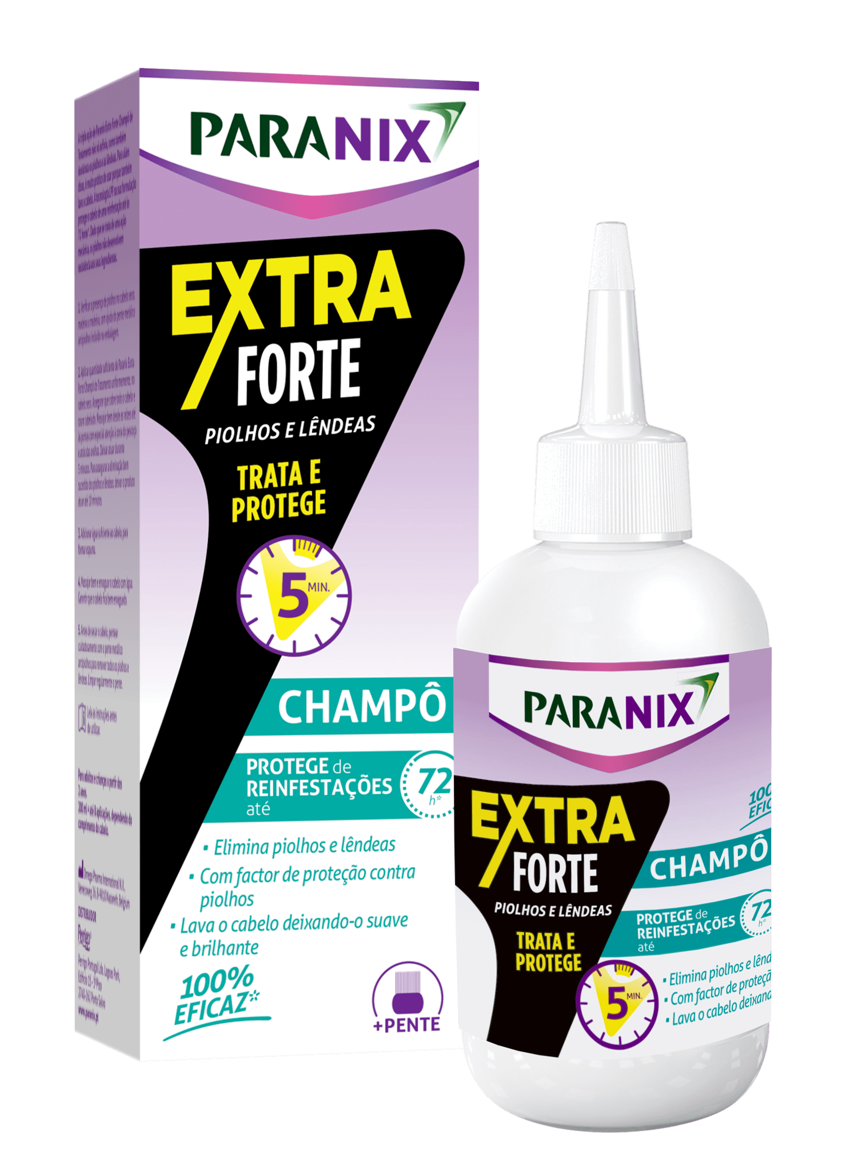 Paranix Extra Forte Champô De Tratamento
